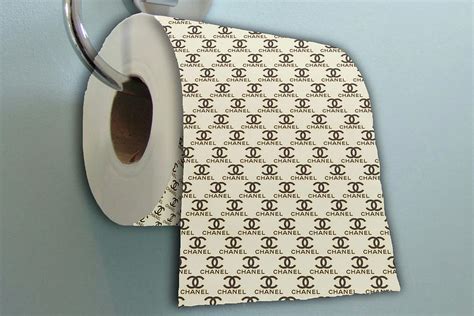 Chanel toilet paper